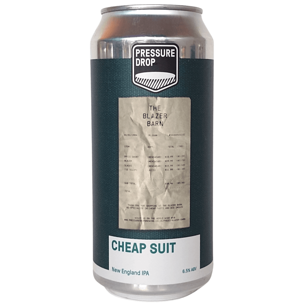 Pressure Drop Cheap Suit NEIPA 440ml (6.5) indiebeer