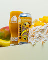 Vault City Year 6 - Mango Banana Coconut Crumble Cake Tropical Pastry Smoothie Sour 440ml (6%)