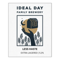 Ideal Day Less Haste Lager 500ml (5.4%)