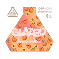 Glass Pyramid Peach Melba Smoothie Sour 440ml (4%)