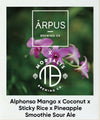 Arpus X Mortalis Brewing Co. Alphonso Mango X Coconut X Sticky Rice X Pineapple Smoothie Sour Ale 440ml (4.5%)