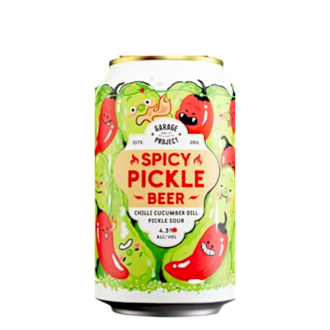 Garage Project Spicy Pickle Beer Chilli Cucumber Dill Pickle Sour 330ml ...
