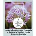 Arpus Elmeleven Mango x Passionfruit x Pineapple X Coconut x Vanilla x Maple Smoothie Sour Ale 440ml (4.5%)