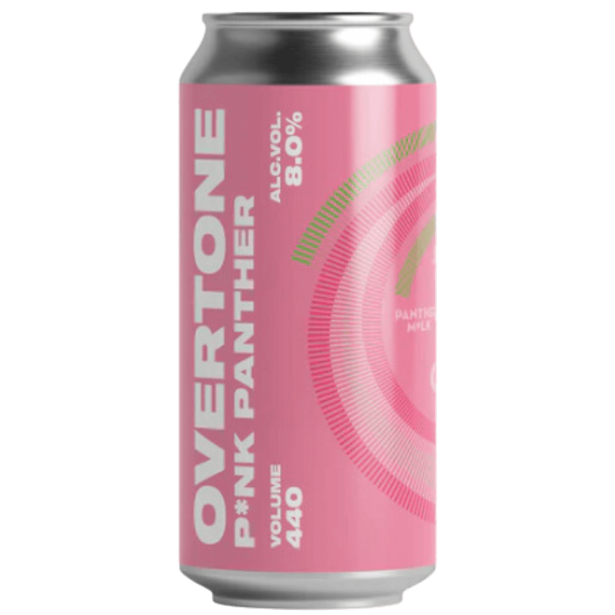 Overtone x Panther M*lk Collab P*nk Panther Strawberry Ice Cream Smoot indiebeer