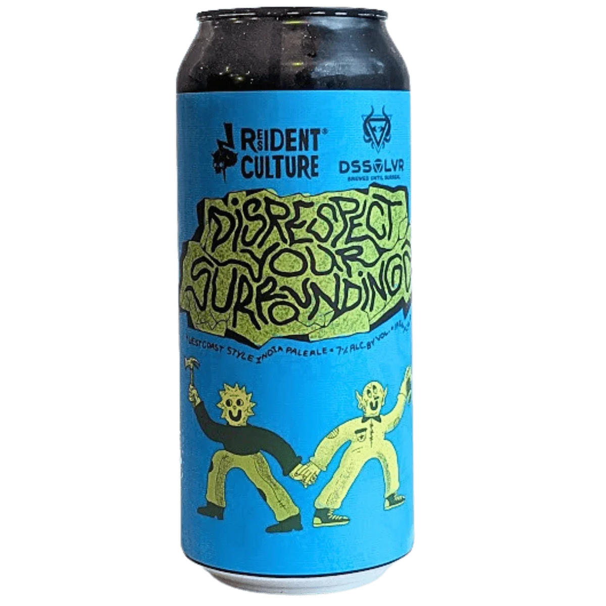 Resident Culture Disrespect Your Surroundings West Coast IPA 473ml (7% ...