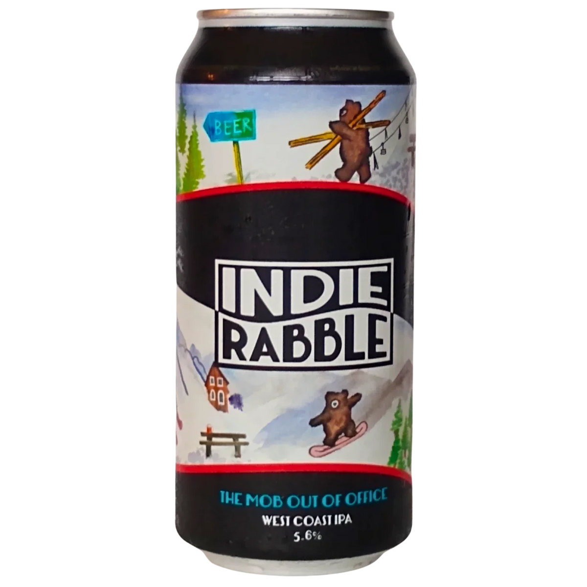 Indie Rabble The Mob Out Of Office West Coast IPA 440ml (5.6%) – indiebeer