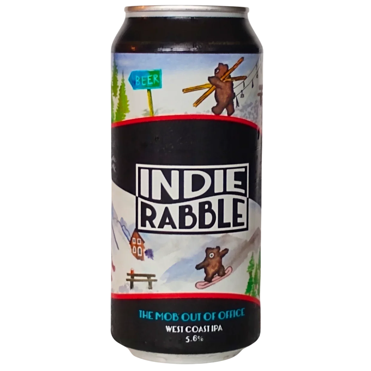 Indie Rabble The Mob Out Of Office West Coast IPA 440ml (5.6%) – indiebeer
